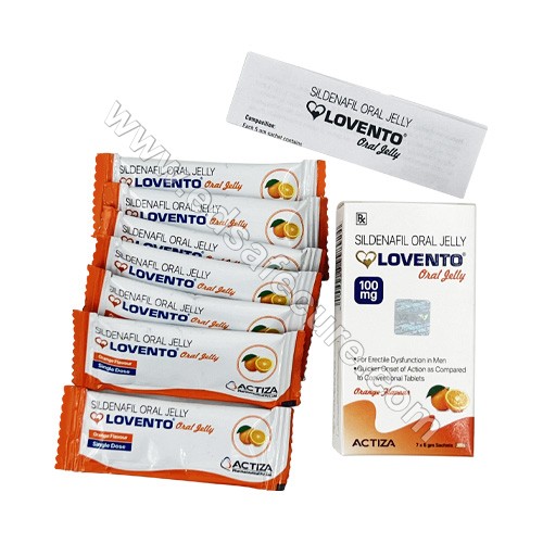 Lovento Oral Jelly Orange Flavour