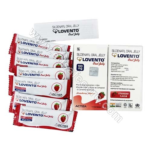 Lovento Oral Jelly Strawberry Flavour