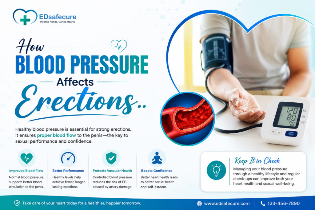 How Blood Pressure Affects Erections
