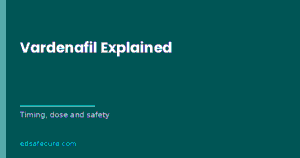 Vardenafil Explained: How It Works, Timing, Dose and Safety